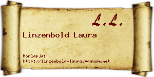 Linzenbold Laura névjegykártya